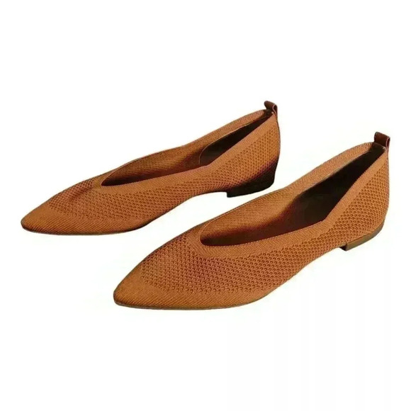 Everlane The 40 Hour Flat - Womens Pointed Toe Knit Shoes - Size 9 - Comfortable - Picture 5 of 11